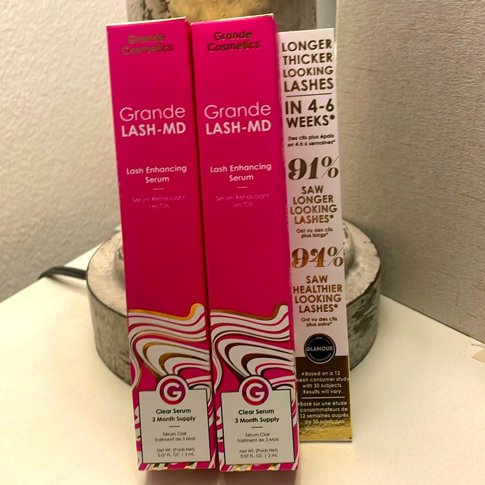 2x Grande Cosmetics GrandeLASH-MD Lash Enhancing Serum